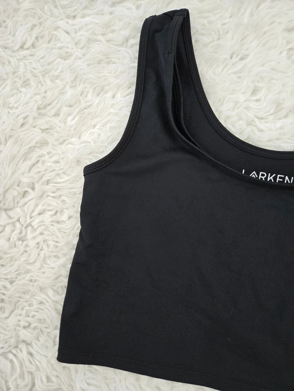 Larken X All In One Maternity Nursing Hands Free Pumping Bra Tank Crop. Medium. - Picture 5 of 11